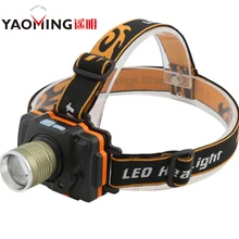 Q5 налобный фонарь с зумом водонепроницаемый светильник Фонари встроенный литиевый Батарея USB Перезаряжаемые+ Встроенный Батарея+ usb кабель