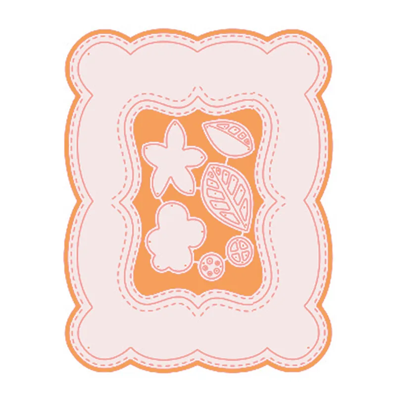 

Eastshape Dies Cutting Album Frame Metal DIY Embossing Scrapbooking Craft Card New Stencil Template Doe Cuts Paper Cutter