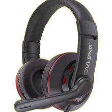 OVLENG-Q5 Игровые наушники большие наушники usb-разъем с микрофоном Стерео объемные наушники для ПК и ноутбуков