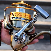 8000-9000 Размеры 5,2: 1-12+ 1BB Рыболовная катушка, катушка. Рыболовная катушка для спиннинга