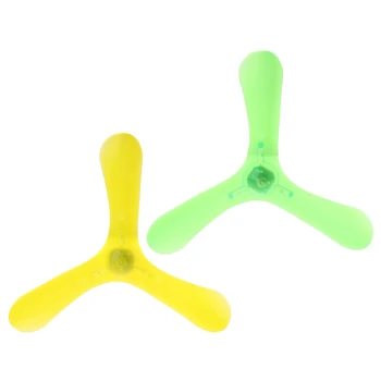 

Boomerang Luminous Flying Toys Outdoor Park Saucer Funny Game Children Sports