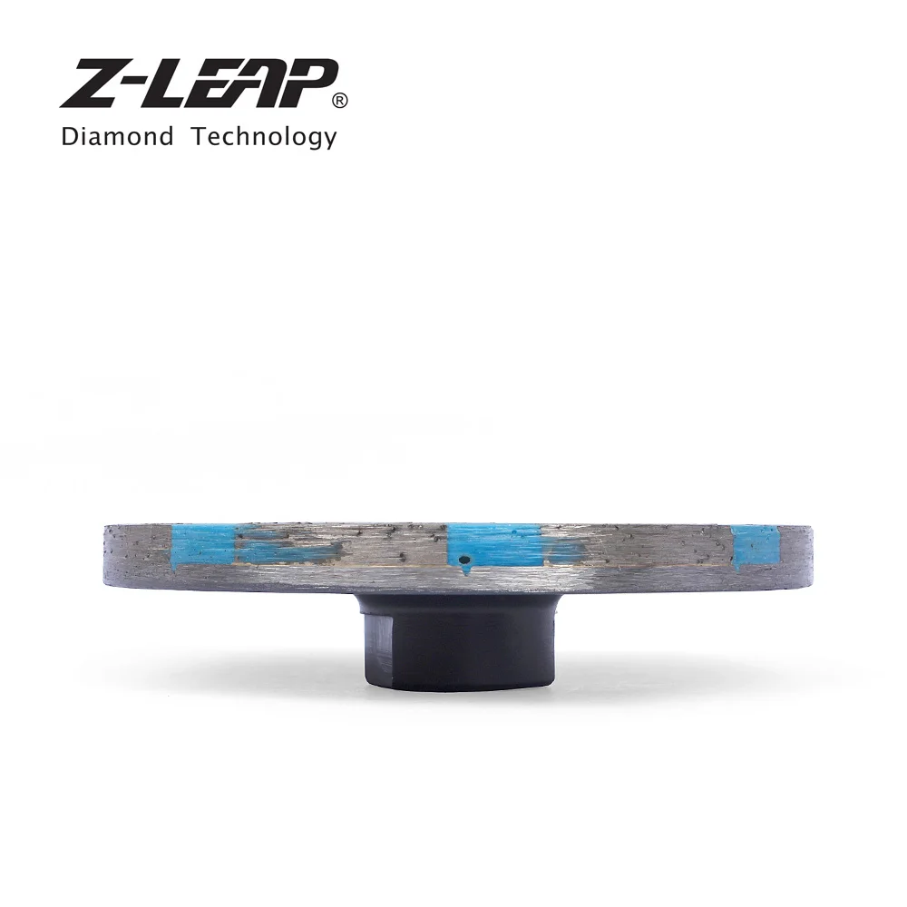 Z-LEAP 1 шт. " алмазный шлифовальный круг, заполненный смолой, металлические сегменты, плоский шлифовальный диск M14, шлифовальный диск, абразивный инструмент