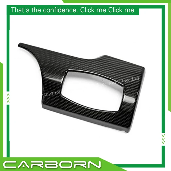 

For Ford Mustang 2015-2017 Left Hand Drive Version Carbon Fiber Gloss Black Interior Dash Board Cover