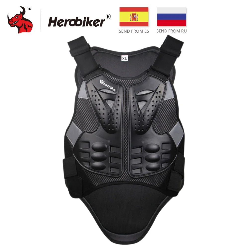 Защитная куртка HEROBIKER для мотокросса бронированная езды на мотоцикле с