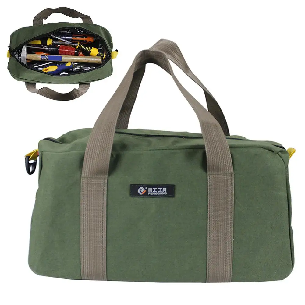 

New Multifunction Canvas Hand Tool Storage Bag Screws Nails Pouch Toolkit