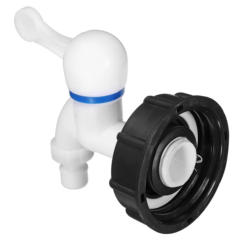 

1/2 Inch 3/4 Inch S60x6 White Ceramics Thread IBC Tank Adapter Tap Connector Replacement Valve Fitting For Home Garden 60mm