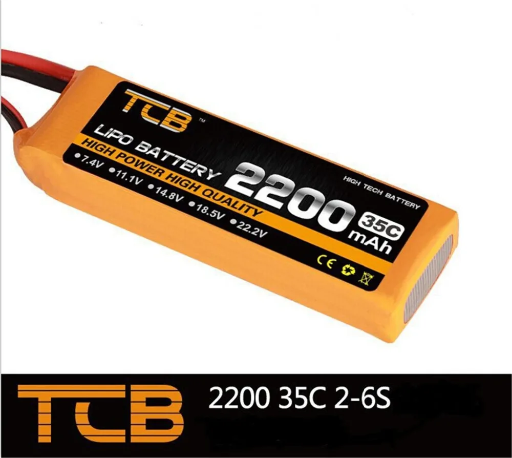 TCB-RC-lipo-battery-11-1v-2200mAh-35C-3S-RC-airplane-battery-factory-outlet-goods-of
