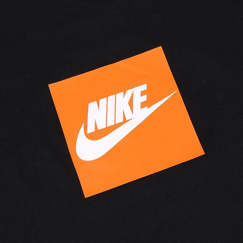 Оригинальный Новое поступление 2018 NIKE LS FUTURA BOX HBR мужские футболки с длинным