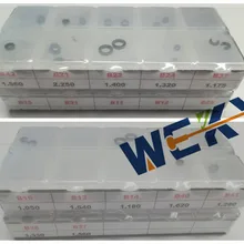 Высокоточный прокладка Регулировочная шайба прокладка B16 B13 B14 B40 B41 B21 B22 B24 B37 B42(100 шт./лот) для диагностики форсунки системы питания с общей топливной