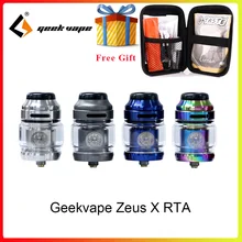 Original Electronic cigarette atomizer Geekvape Zeus X RTA 4.5ml tank with 810 Delrin drip tip tank rta vs zeus rta zeus dual цена Original Electronic cigarette atomizer Geekvape Zeus X RTA 4.5ml tank with 810 Delrin drip tip tank rta vs zeus rta zeus dual цены онлайн