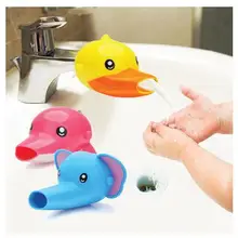 5 цветов Детский милый мультфильм руководство паз ребенка Ручная стирка устройства кран extender wash