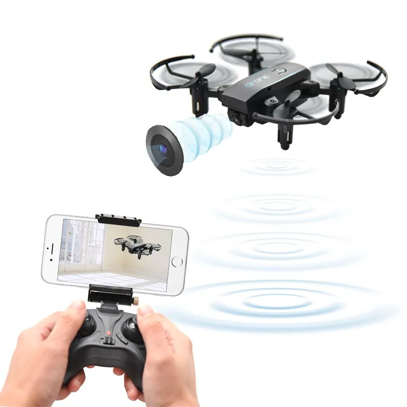 

JX 1601HW Mini WIFI FPV With 720P Camera Altitude Mode Foldable Arm RC Drone Quadcopter RTF VS MJX X905C JJRC H39WH