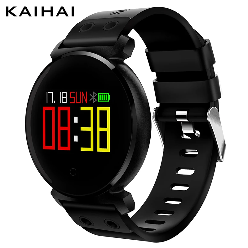 

KAIHAI H6 Waterproof IP68 swimming Fitness tracker wristband phone Reminder push SMS display on bracelet screen Long Standby