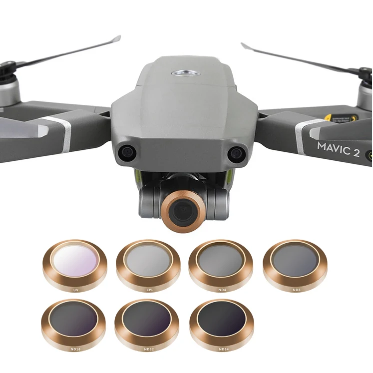 

DJI Mavic 2 Zoom Lens Filter UV CPL ND4 ND8 ND16 ND32 ND64 Filter Kit for DJI Mavic 2 Zoom Drone Camera