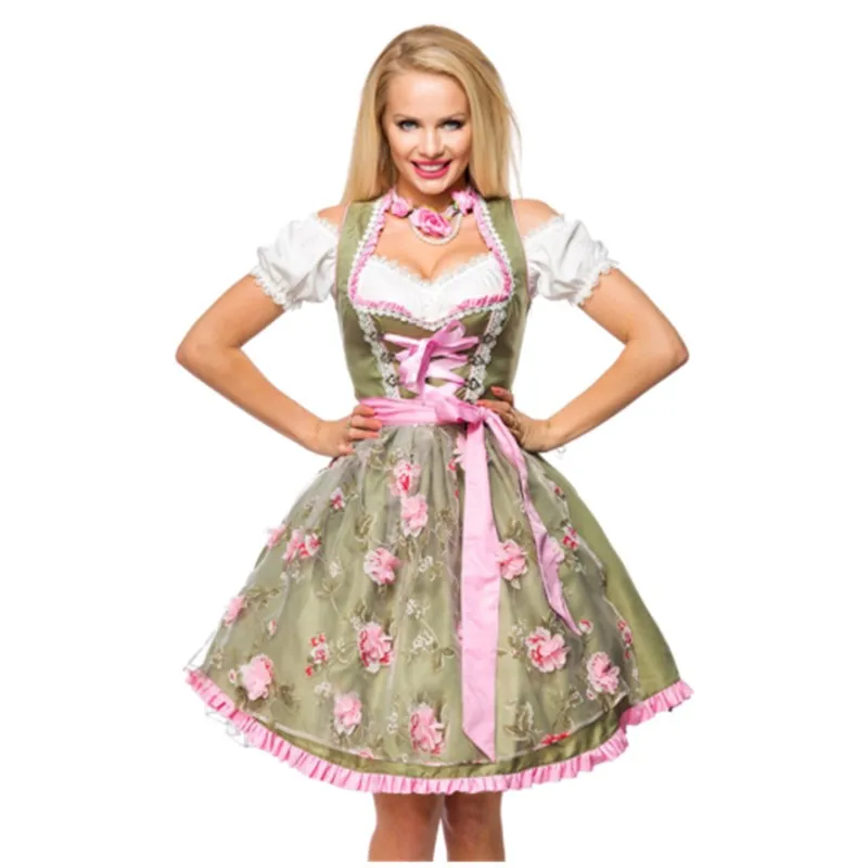 Kostume Verkleidungen Bavarian Beer Garden Girl Costume Adult