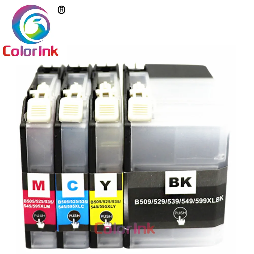 ColorInk 4Pack LC549XL LC545XL ink cartridge 549 XL 545 for Brother MFC-J3520 MFC-J3720 MFC-J2510 printer cartrid | Компьютеры и офис