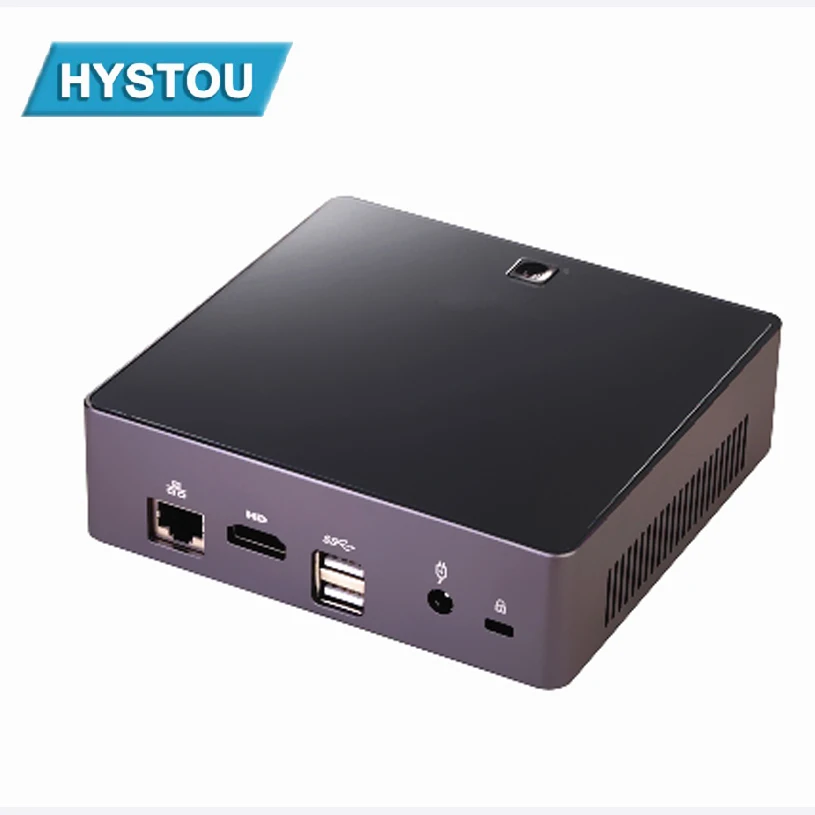 

HYSTOU M10 Mini Pc 8th Gen Intel Core i7 8550U Quad Core Intel UHD 620 Barebone 8 Thread Nuc Mini PC DDR4L RAM M.2 SSD