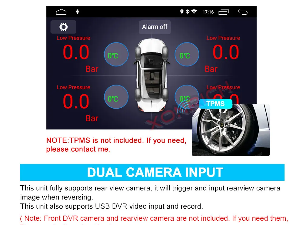 Clearance Xonrich 2 Din Android 9.0 Car Radio GPS Car Multimedia player For Ford Focus 2 Mondeo 4 S-Max C-Max Galaxy 2 Kuga Audio 2+32 GB 21