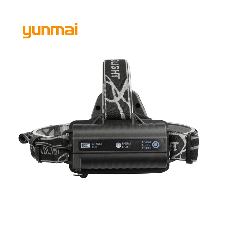 Yunmai USB 20000LM 5 * Новый xml T6 + 2XPE налобный фонарь осветительный для рыбалки аккумулятор