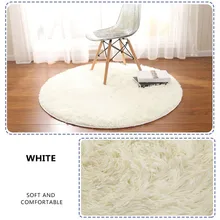 16 цветов, домашние бежевые ковры, круглые плотные мягкие коврики для гостиной, коврики Aera для детской спальни, коврики для йоги, напольные коврики