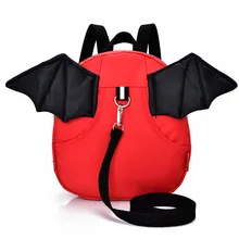 Милый мультяшный рюкзак с защитой от потери ангела и дьявола, с ремнями безопасности, высококачественный прочный рюкзак с регулируемыми лямками