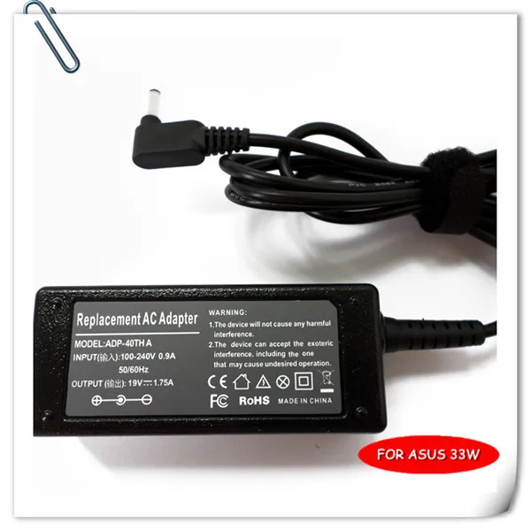 Notebook AC Adapter Charger For Asus VivoBook X200 X200CA X200MA X200LA F102B F102BA 33w caderno universal laptop Power charger