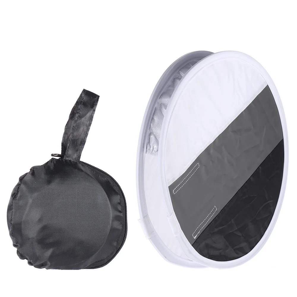 Multifunctional 12in/31cm Mini Portable Round On-camera Speedlite Flash Diffuser Softbox for Canon Nikon Sigma Vivitar Flash flash diffuser camera softbox
