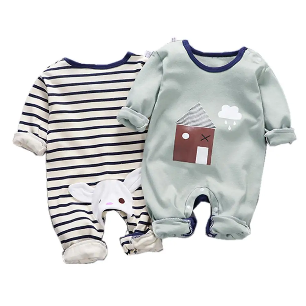 

Newborn Baby Cotton Rompers Infant Clothes Cotton Long Sleeve Kid Playsuit Outfits Clothing Baby Boy Girls Jumpsuits