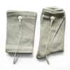 Conductive Slivery Fiber Electrode Massage Socks & Elbow pads & 4pcs Adapter Lead Wires Use For TENS/EMS Unit 1
