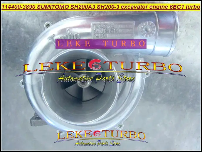 RHG6 cicy 114400-3890 1144003890 1-14400-3890 VA570019 Турбокомпрессор 《 оптический Кливер SUMITOMO SH200A3 SH200-3 L210 L240 CX210 экскаватор 6BG1 6BG1T