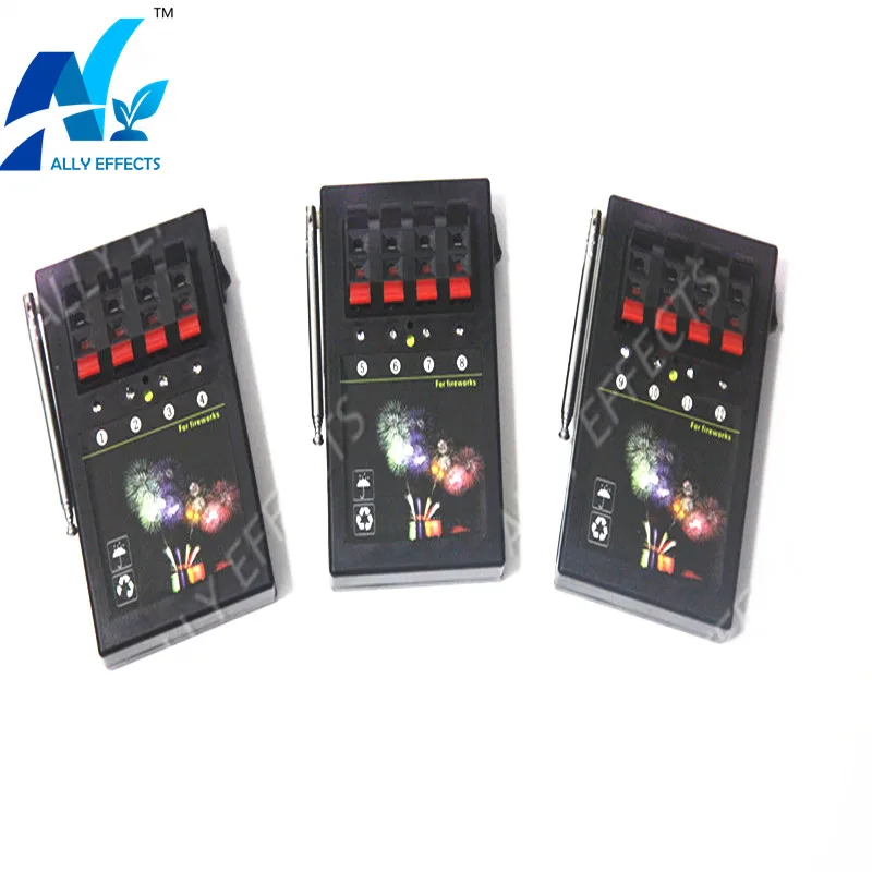 

AM04R-3 Remote control 12 channel 3pcs 4 cue receiver fire wedding machine fireworks firing system