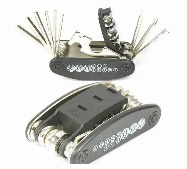 16 в 1 набор инструментов для ремонта велосипеда|cycle repair tool set|cycling repaircycling kit |