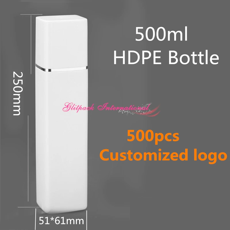 500ml square bottle