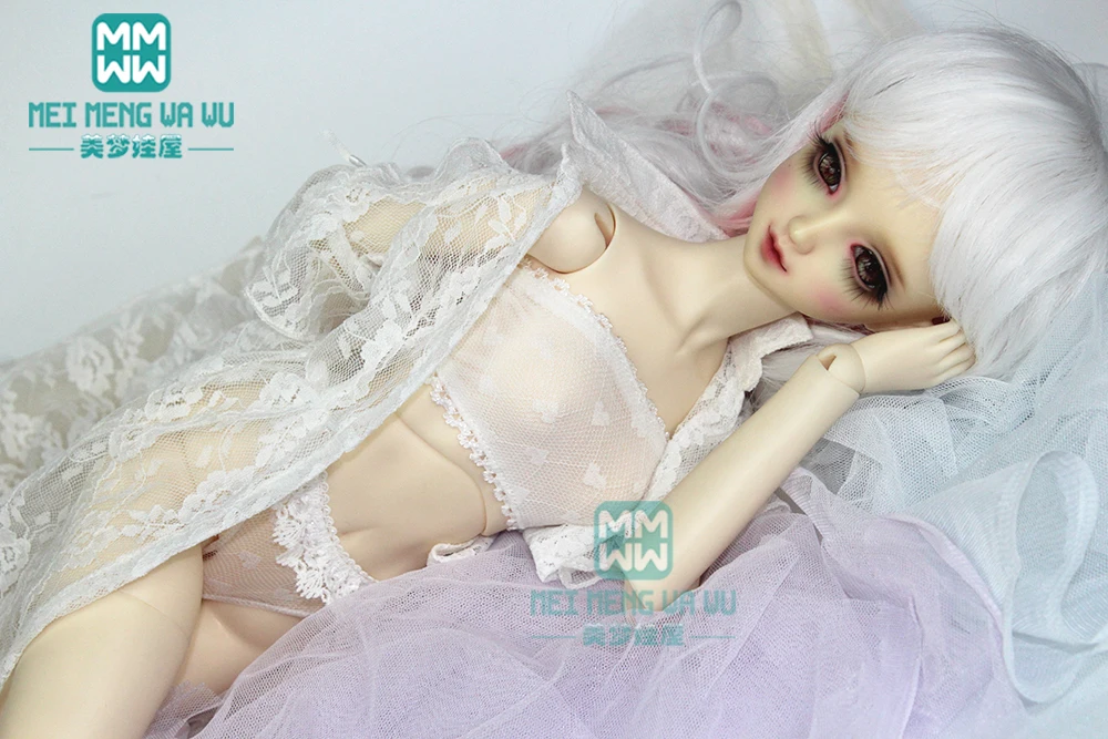 BJD аксессуары кукольная одежда для 1/3 BJD DD MSD кукла кружевной сексуальный костюм из четырех предметов