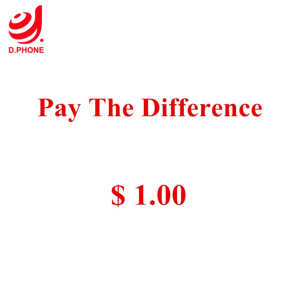 

Pay The Difference ,Please Note That The Difference is for which order