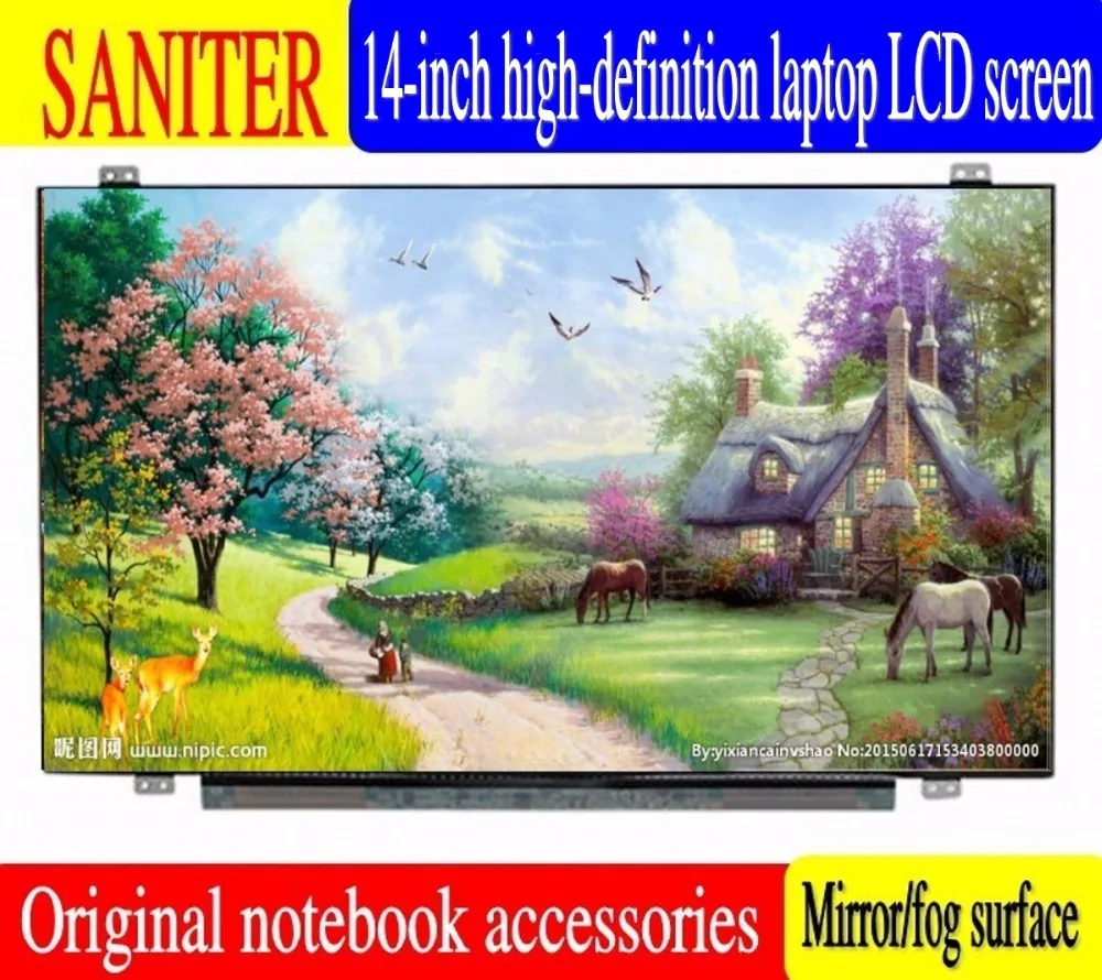 SANITER B140HTN01.4 HB140FH1-401 HB140FH1-301 FHD 1920x1080  laptop 14 inch screen