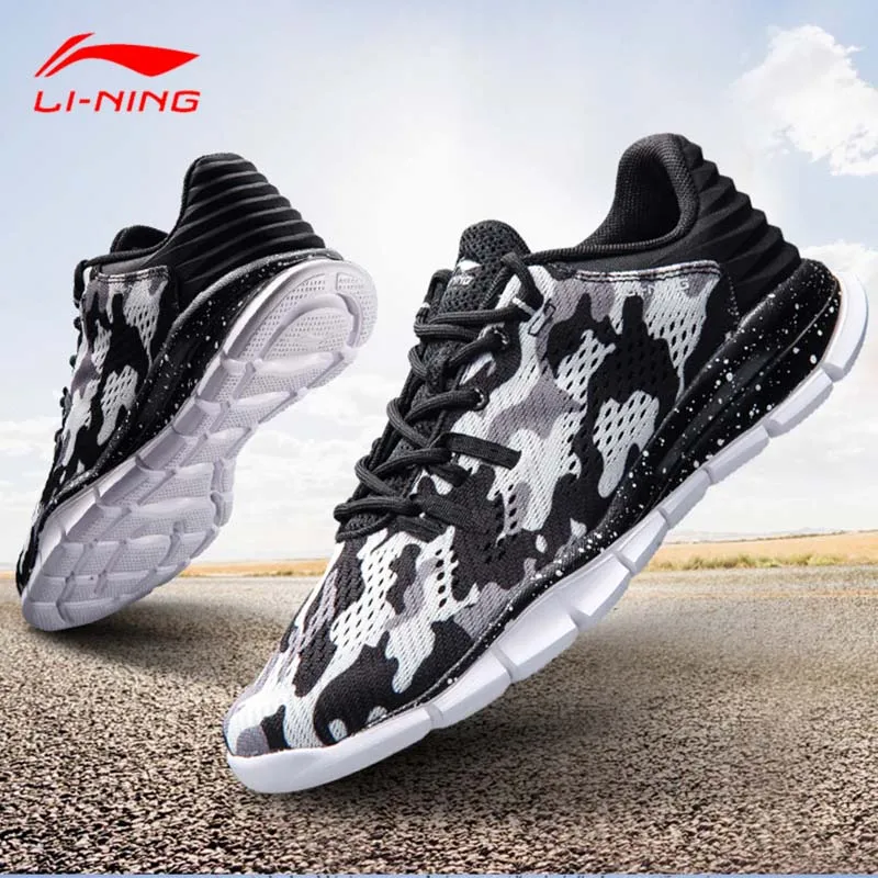 Женские Легкие беговые кроссовки Li Ning 2018 из дышащей ткани с светильник кой