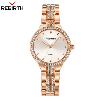 

REBIRTH Women Watches Fashion Bracelet Wrist Watch Top Luxury Brand Girl Wristwatches Casual Dress Clock Female