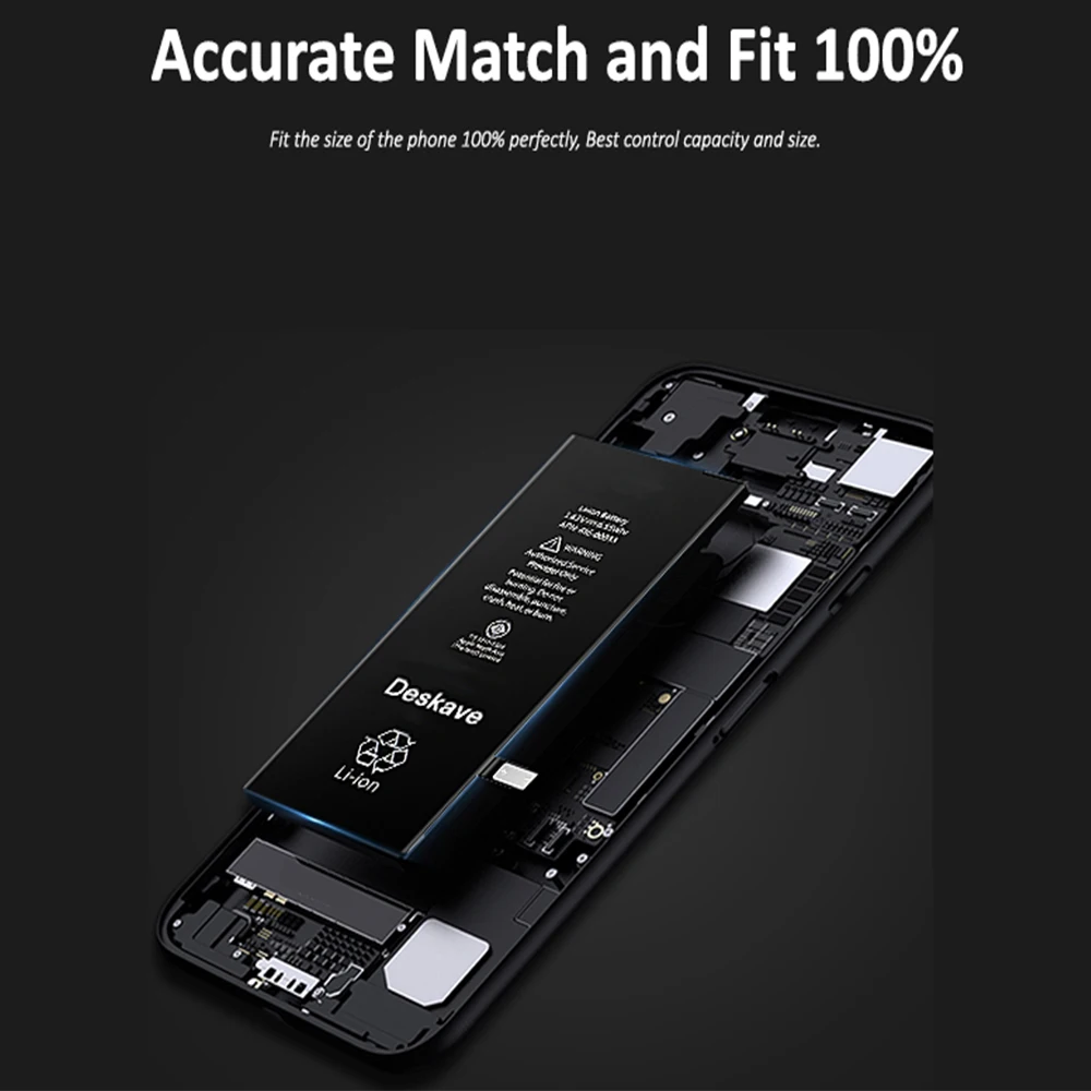 Лучший аккумулятор высокой емкости 3300 мАч для iPhone 6 Plus P Сменный iPhone6Plus мобильный