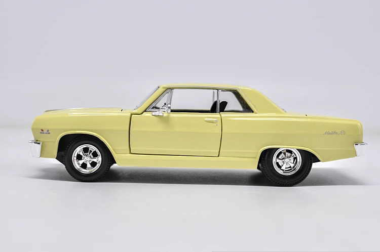 1:24 1965 CHEVRO LET MALIBU SS классический автомобиль модель автомобиля из сплава бутик
