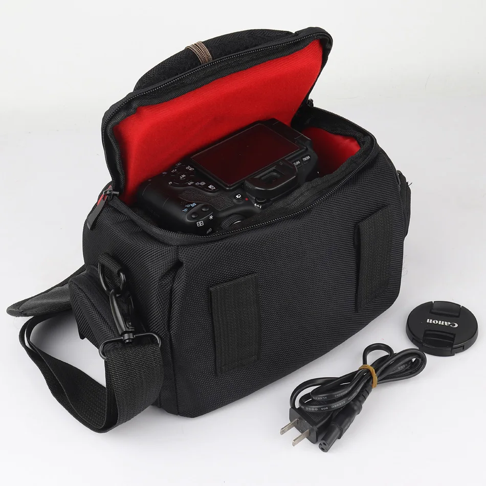 DSLR камера сумка чехол для Canon EOS R 100D 200D 1100D 1200D 1300D 760D 750D 800D 700D 650D 600D 550D 500D 450D 77D 80D 90D