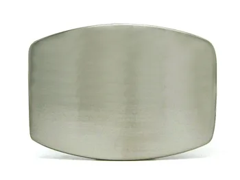 

Squared Blank Nickel Brushed Belt Buckle