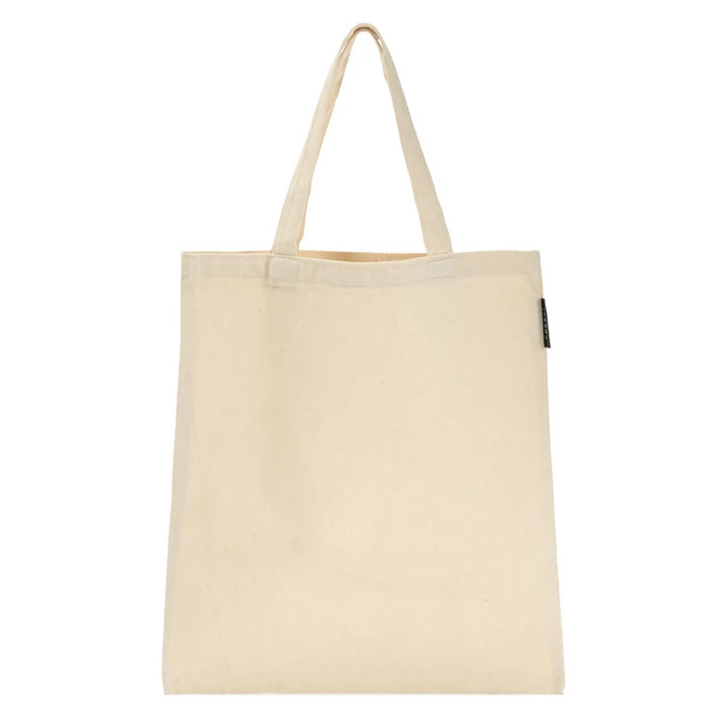 Blank Pattern Canvas Shopping Bags Eco Reusable Foldable Shoulder Bag Handbag Tote Cotton Tote ...