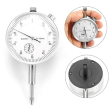 DHL 50 шт. высокоточные инструменты 0,01 мм Точность измерительный прибор круглый циферблатный индикатор вертикальный контактный анализ
