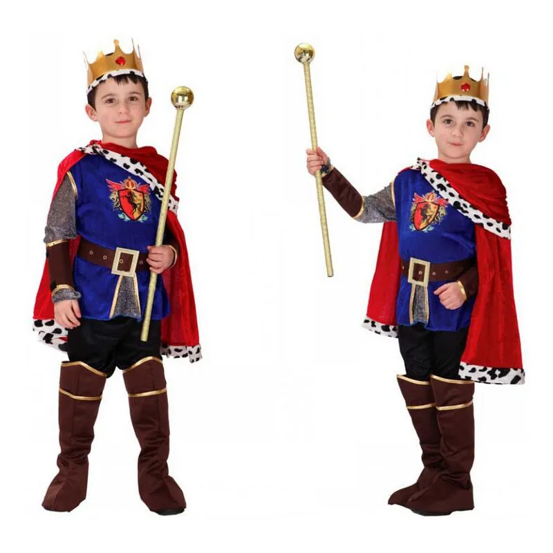 Ongebruikt Kids Koning Cosplay Kostuum Voor Jongen Halloween Kostuum voor AK-02