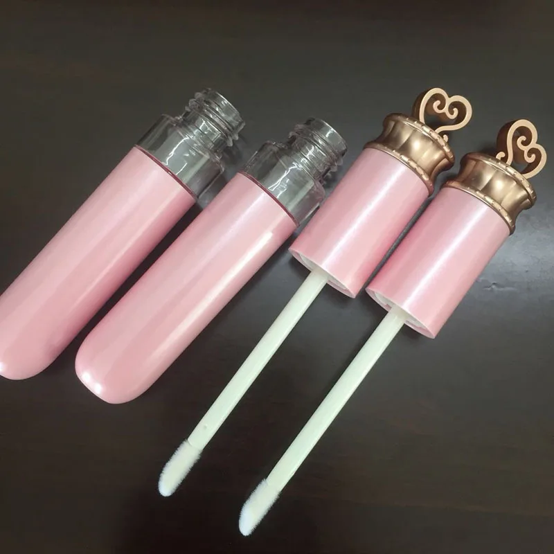 Пустой тюбик для блеска губ Pink Crown контейнер бальзама многоразовые мини