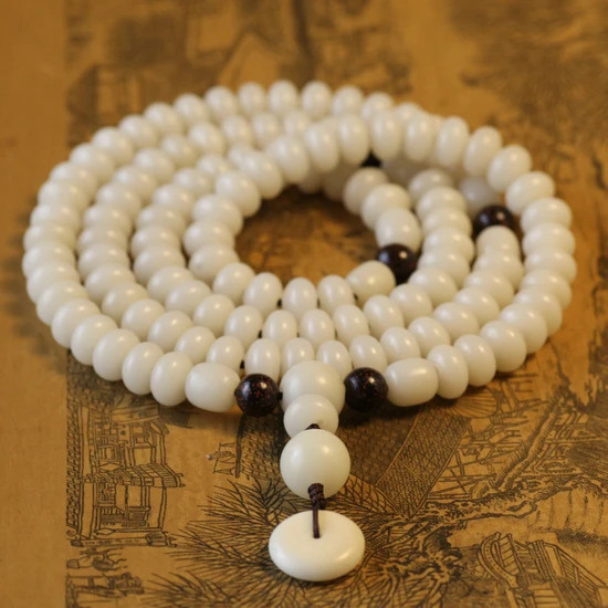 Тибетский Мала 108 семян буддистских Соединенных бусин|bead necklace|beadbead coral |