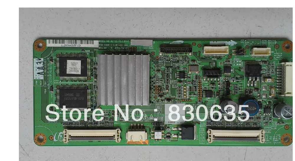 

LOGIC BOARD S42SD-YD09/YB06 LJ92-01287A / LJ41-03136A / LJ92-01390A connect with T-CON connect board