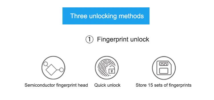 Fingerprint U shape Lock Smart Bluetooth App Control Glass Door lock for Store Company Double Door Anti-theft U-shaped locks (5)