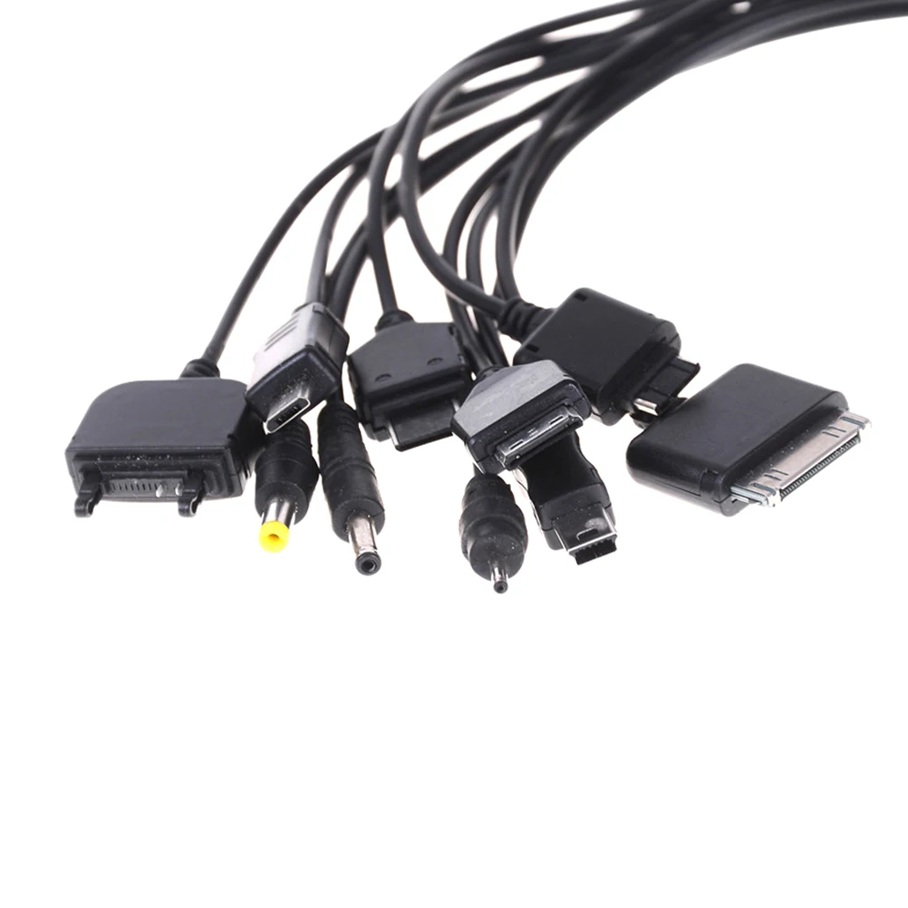 Универсальный 10 в 1 USB мульти зарядное устройство выдвижной кабель для
